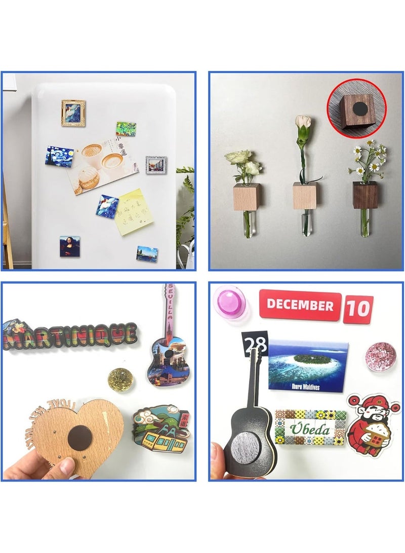 لينلي 100 قطعة من المغناطيسات الدائرية ذات النقاط المغناطيسية - Image 2